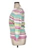 Chaps 100% Cotton Stripes Pink Pullover Sweater Size XL - photo 5