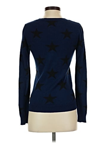 Red Saks Fifth Avenue Pullover Sweater (view 2)