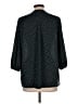 Pleione 100% Polyester Polka Dots Green 3/4 Sleeve Blouse Size L - photo 2