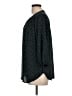 Pleione 100% Polyester Polka Dots Green 3/4 Sleeve Blouse Size L - photo 5