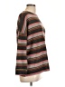 Coco And Main Stripes Brown Pullover Sweater Size XL - photo 4