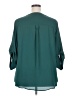 Torrid 100% Polyester Teal 3/4 Sleeve Blouse Size 3X Plus (3) - photo 2