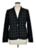 Liz Claiborne Career Plaid Black Blazer Size 16 - photo 1