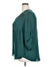 Torrid 100% Polyester Teal 3/4 Sleeve Blouse Size 3X Plus (3) - photo 5
