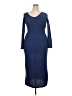 Unbranded 100% Polyester Blue Casual Dress Size XXL - photo 1