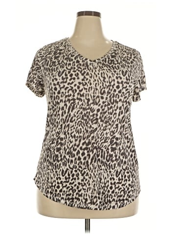 Style&Co Short Sleeve Henley (view 1)