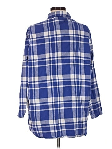 Mainstreet Blues 3/4 Sleeve Button-Down Shirt (view 2)