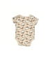 Hello Kitty Print Ivory Tan Short Sleeve Onesie 0-3 MO / 3 MO - photo 2