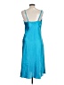 Bebe 100% Polyester Blue Cocktail Dress Size L - photo 2