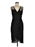 Meadow Rue 100% Polyester Black Cocktail Dress Size 6 - photo 1