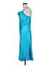 Bebe 100% Polyester Blue Cocktail Dress Size L - photo 5