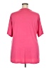 Unbranded Pink Short Sleeve Blouse Size 2X - photo 2