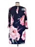 Eliza J Floral Blue Cocktail Dress Size 14 - photo 2