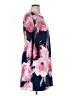 Eliza J Floral Blue Cocktail Dress Size 14 - photo 4