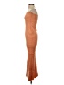 Unbranded Orange Cocktail Dress Size S - photo 5