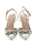 Kelly & Katie Metallic Silver Heels Size 10 - photo 2