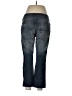 Bebe 100% Cotton Hearts Silver Jeans Size 31 waist - photo 2