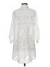 Lilly Pulitzer 100% Polyester Damask Paisley White 3/4 Sleeve Blouse Size M - photo 2