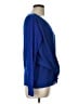 Tahari Blue Long Sleeve Blouse Size L - photo 4