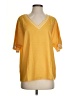 Unbranded Yellow Short Sleeve Top Size S - photo 1