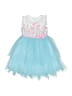Jona Michelle 100% Polyester Blue Dress Size 4T - photo 1