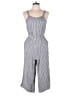 Old Navy 100% Rayon Stripes Gray Jumpsuit Size M - photo 1