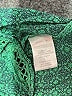 Democracy 100% Rayon Green 3/4 Sleeve Blouse Size S - photo 8