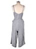 Old Navy 100% Rayon Stripes Gray Jumpsuit Size M - photo 2