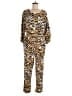 Rachel Comey Animal Print Gold Yellow Jumpsuit Size 8 - photo 1
