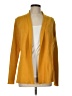 Isela 100% Polyester Yellow Cardigan Size L - photo 1