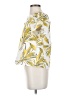 Mo:Vint Tropical Yellow Short Sleeve Blouse Size XS - photo 5