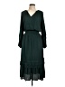 Evereve 100% Polyester Green Casual Dress Size M - photo 1