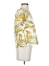 Mo:Vint Tropical Yellow Short Sleeve Blouse Size XS - photo 4