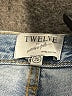 On Twelfth 100% Cotton Hearts Blue Jeans Size 25 waist - photo 7