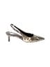 Franco Sarto Silver Heels Size 9 - photo 1