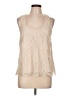 Joie Ivory Sleeveless Blouse Size L - photo 1