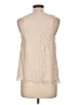 Joie Ivory Sleeveless Blouse Size L - photo 2