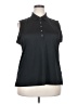 Greg Norman Black Sleeveless Blouse Size XXL - photo 1