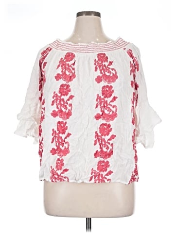 Forgotten Grace 3/4 Sleeve Blouse (view 1)