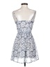 Staring at Stars 100% Polyester Paisley Blue Cocktail Dress Size XS - photo 2
