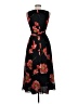CDC Apparel Floral Black Cocktail Dress Size 8 - photo 2
