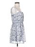 Staring at Stars 100% Polyester Paisley Blue Cocktail Dress Size XS - photo 4