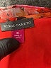 Vince Camuto 100% Polyester Orange 3/4 Sleeve Blouse Size XL - photo 7