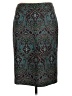 Talbots Paisley Teal Formal Skirt Size 8 - photo 1