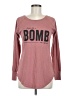 District. Pink Long Sleeve Top Size M - photo 1