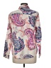 Chico's 100% Cotton Paisley Pink Long Sleeve Blouse Size Med (1) - photo 2