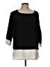 Harve Benard 100% Polyester Black 3/4 Sleeve Top Size L - photo 1
