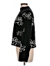 Industry Floral Black Turtleneck Sweater Size L - photo 5