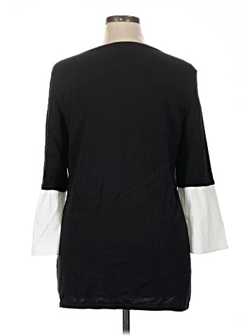 Calvin Klein 3/4 Sleeve Top (view 2)