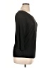 J.Crew 100% Linen Black 3/4 Sleeve Top Size XL - photo 4